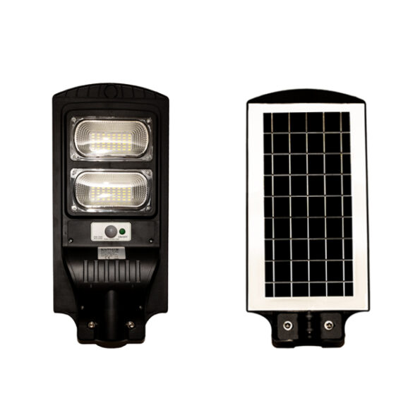 Corp de iluminat stradal led cu panou solar 60W IP65 Elmos