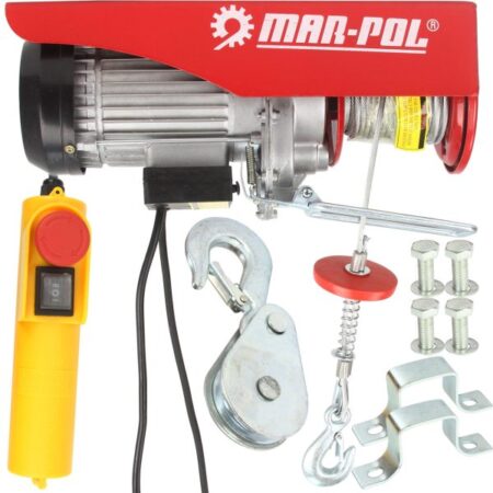 MACARA ELECTRICA 1300W 400KG-12M/ 800KG-6M 230V MAR-POL