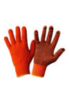 MANUSI TEXTILE IMPREGNATE CU PLASTIC ORANGE