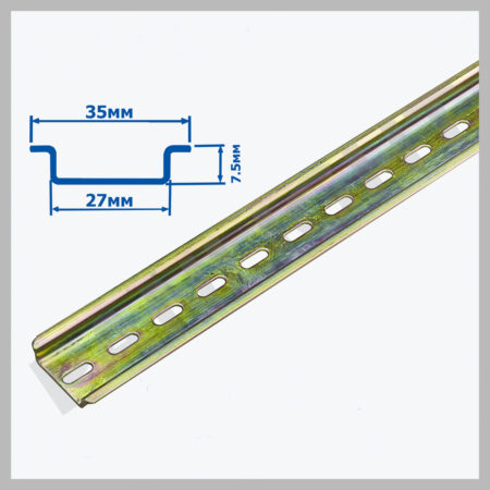 SINA DIN 35 METAL 1MM H=7.5MM L=100CM VECAS