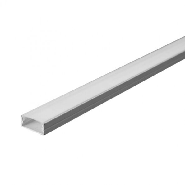 PROFIL DIN ALUMINIU PENTRU BANDA LED 2000X17.4x7MM V-TAC