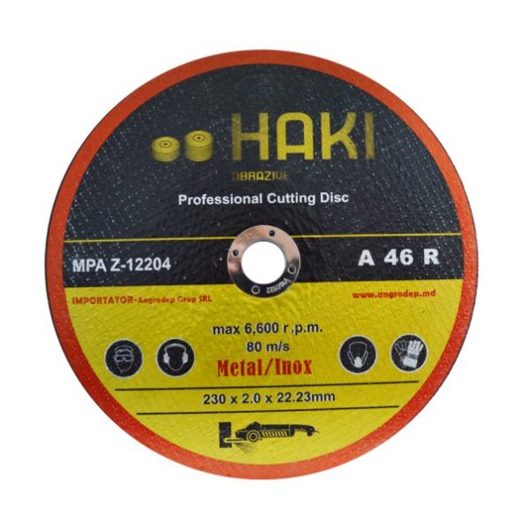 230×2.0 disc metal/inox 8004 Haki