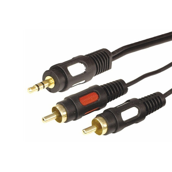 CABLU AUDIO 3.5mm -2RCA 7M GOLD REXANT