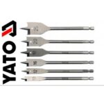 Set de burghie plate pu lemn YT3259 Yato