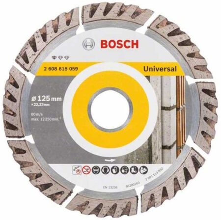 DISC DIAMANTAT BOSCH  DIA STANDART 125 * 22.23 mm