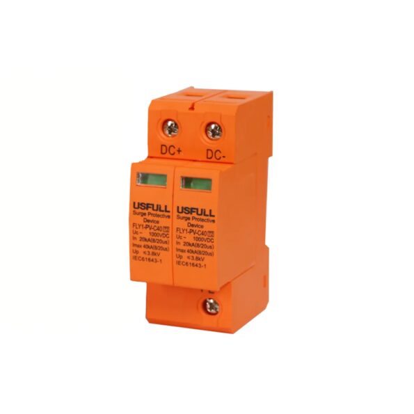 DESCARCATOR 1000V DC SPD 2P 40kA PENTRU PANOURI SOLARE USFULL