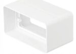 Conector de aeroduct alb plastic 60 x 204 x 91 mm Ventika