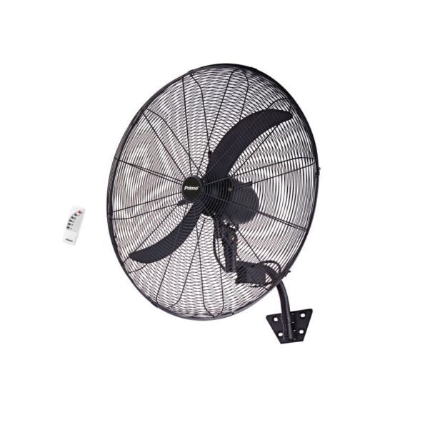 Ventilator de perete negru 200W