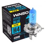 LAMPA WINSO H4 12V 60/55W 4200K HYPER BLUE