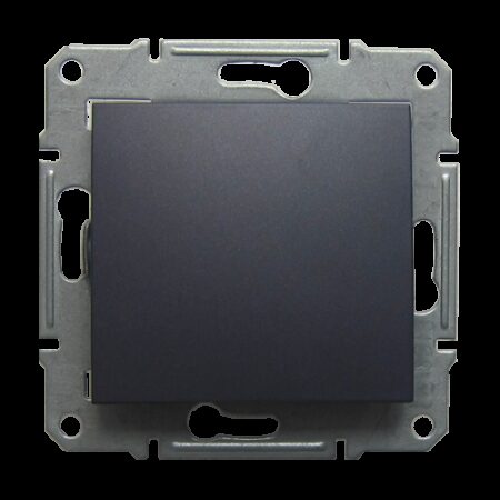 INTRERUPATOR UNITAR INTER. 10A 250V SEDNA GRAFIT