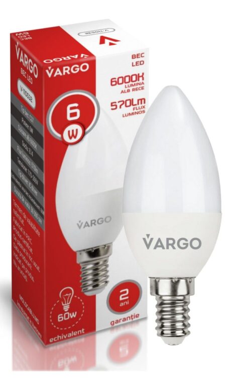 Bec LED C37 Vargo