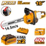 FERESTRAU CU LANT Li-ion 20V+20V/2*4Ah 16"(40CM) INGCO