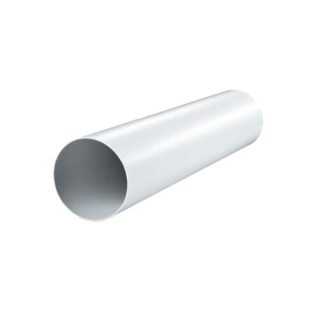 Canal de ventilare alb PVC 1500 x 100 mm Ventika