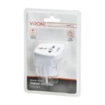 ADAPTOR UNIVERSAL PENTRU UK 13A ALB ORNO