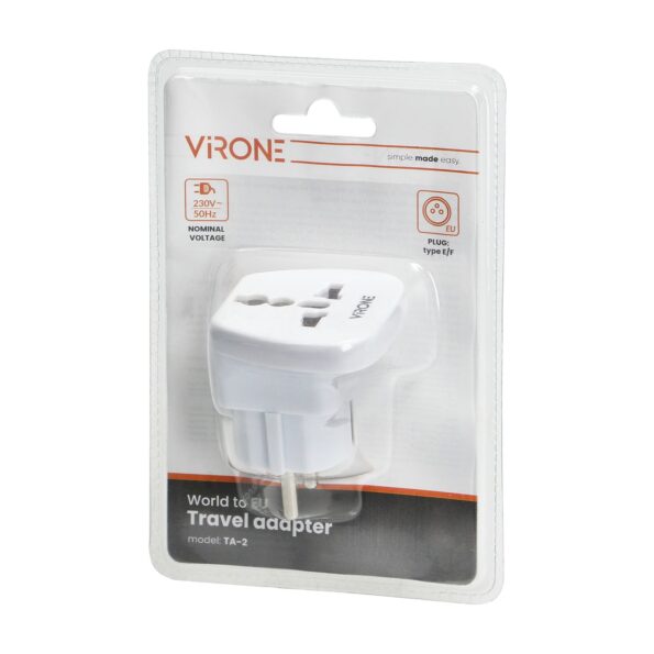 ADAPTOR UNIVERSAL PENTRU UK 13A ALB ORNO