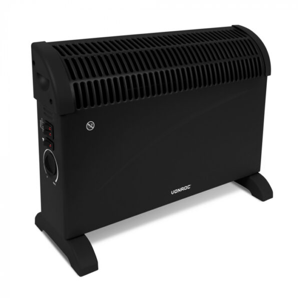 CONVECTOR ELECTRIC 2000W 220V NEGRU LUND