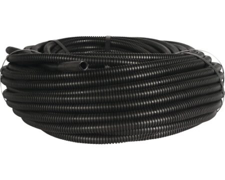 Tub gofrat 750N negru 20mm Gewiss