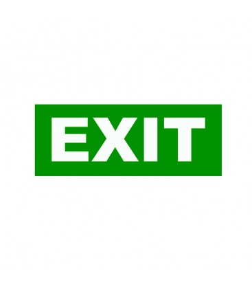 Autocolant exit