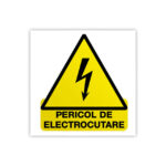 Autocolant 96*110cm pericol de electrocutare