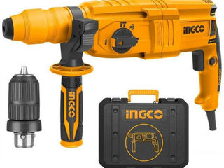 Ciocan rotopercutor 800W 2.5J 1500rpm SDS+ 220V-240V INGCO