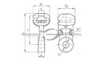 CLEMA DE FIXARE IZOLATOR У1-7-16