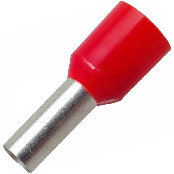 Изолированный наконечник красный 6,0 MM