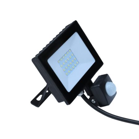 Proiector led cu sensor 10W negru 6500 K