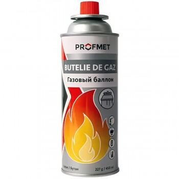 GAZ BUTAN 450ml TIP FILET PROFMET