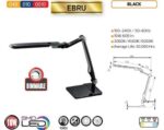 Lampă de masă 10W neagră led 220V Ebru Horoz