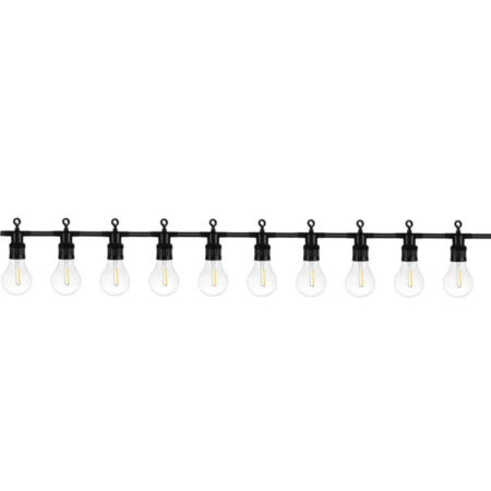 Cablu cu socluri negru 10m 220V IP54 Elmos