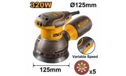 MASINA DE SLEFUIT ALTERNATIV SI ORBITAL 320W 125MM INGCO