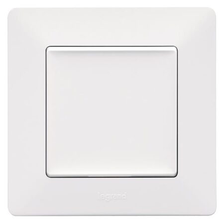 Întrerupător unitar incorporabil cap-scară alb 10A IP20 220V jasmin Elmos