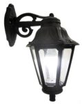 Фасадный фонарь черный 450X275MM 220V E27 ИП44 Fumagalli