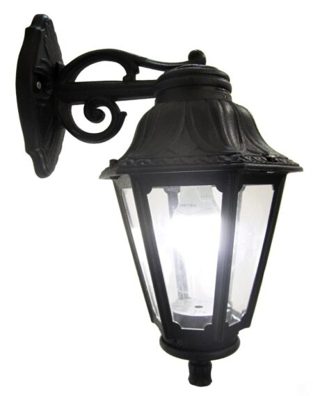 Фасадный фонарь черный 450X275MM 220V E27 ИП44 Fumagalli