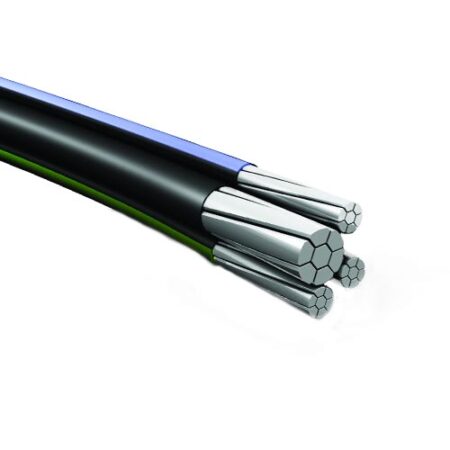 Cablu SIP 3x35mm negru aluminiu
