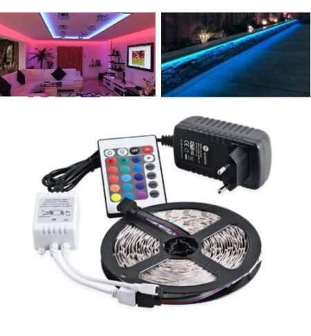 Bandă led 14,4W RGB 12V IP20 IP20