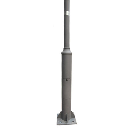 STILP DECORATIV TUBULAR DIN OTEL 4MX76MM GRI ELMOS