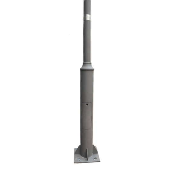 STILP DECORATIV TUBULAR DIN OTEL 4MX76MM GRI ELMOS