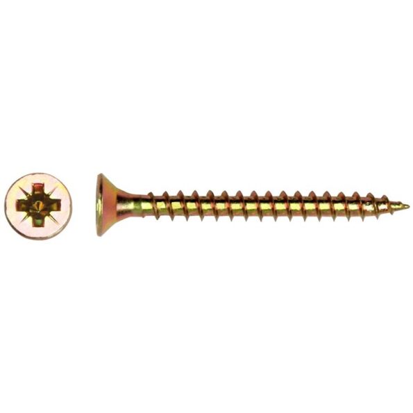 SURUB PENTRU LEMN-GALBEN 3.0x20 PZ1