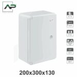 Распределительный шкаф 200х300х130mm ИП65 белый абс