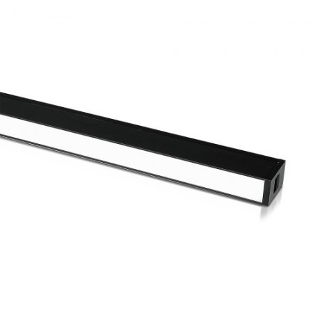 Линейный светодиодный светильник 36В 4000K черный T15 120cm ИП54 LUMINA LED