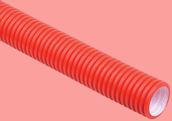 Гофрированная трубка 450N 40mm двустенный