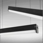 Линейный светодиодный светильник 36В 6500K черный T15 120cm LUMINA LED