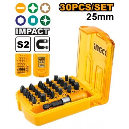 SET DE BITI CU SUPORT DE 30 P INGCO