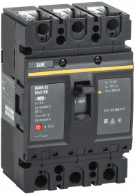 INTRERUPATOR AUTOMAT VA88-35 3P 100А 35kA IEK MASTER CU MICROPROCESOR