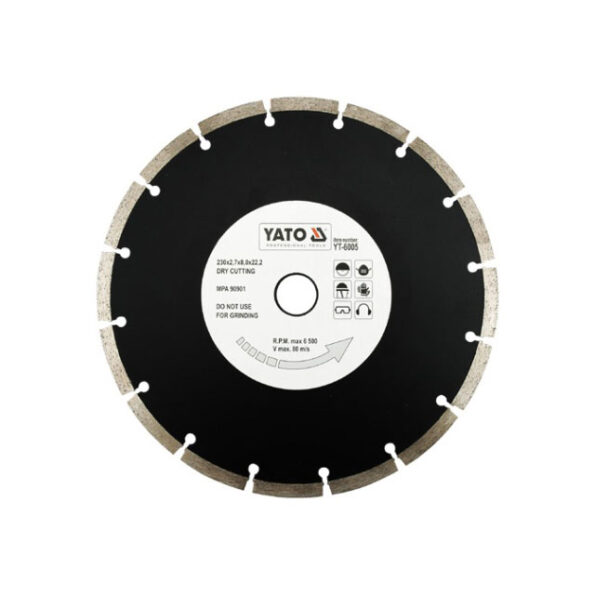 230mm диск алмазный YT6005 Yato