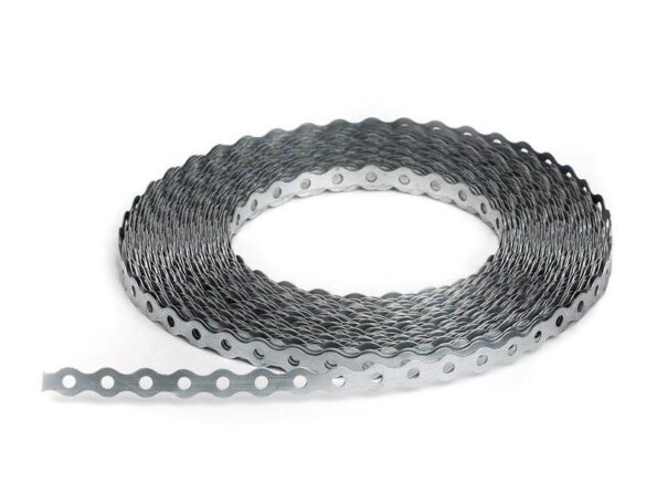 Лента оцинкованная перфорированная 18*0.7MM(25M)