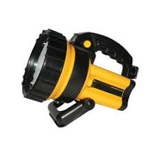 Lanternă LED cu acumulator 2W galbenă-Neagră 150x150x250mm 300lm IP20 Li-Ion