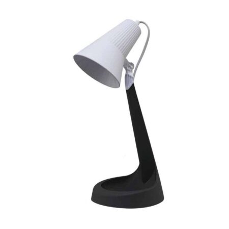 Lampă de masă neagră IP20 E14 Lumineco