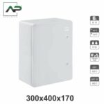 Распределительный шкаф 300*400*170mm ИП65 серый абс